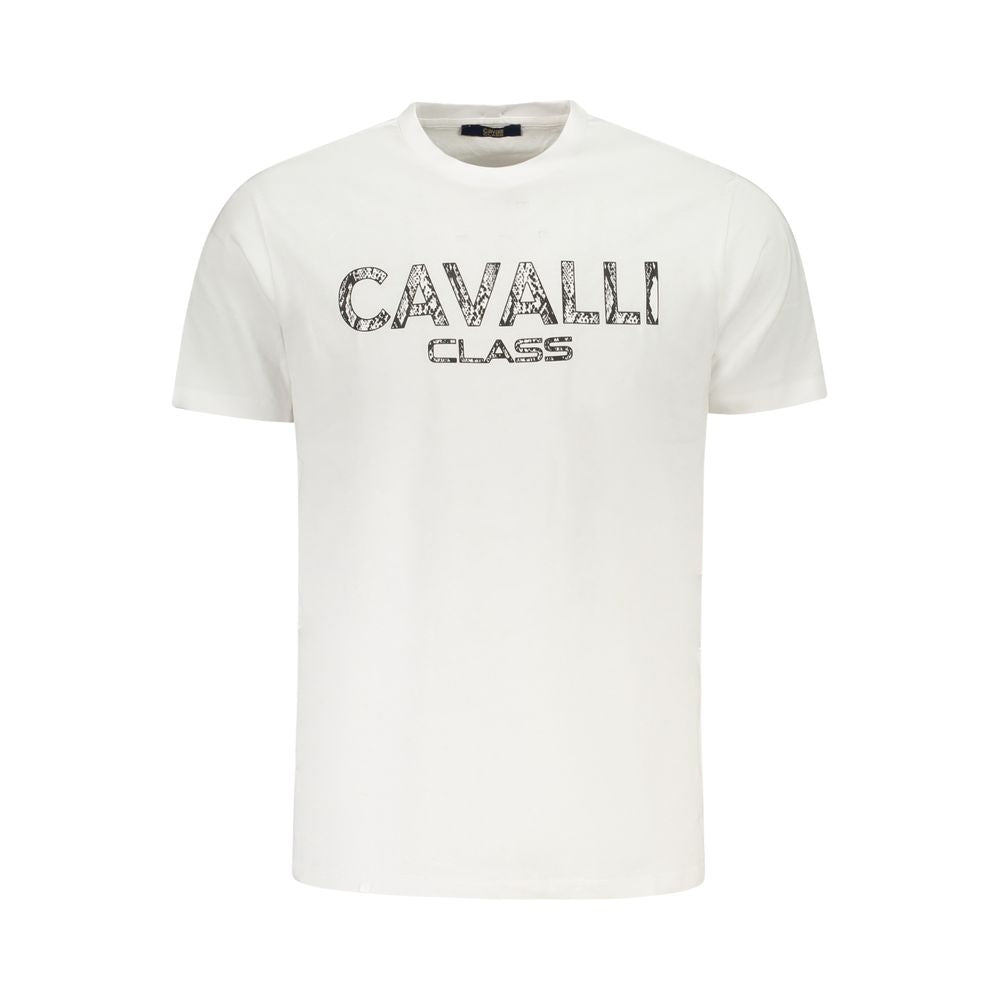 Cavalli klasse hvid bomuld herre T-shirt
