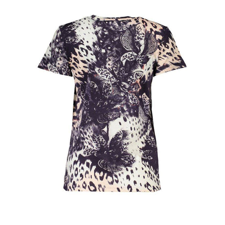Cavalli Class Pink Cotton Women T-Shirt - Hilstor