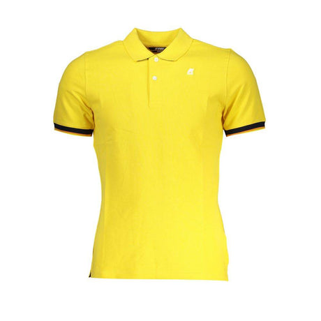 K-WAY Sunshine Yellow Cotton Blend Polo - Hilstor