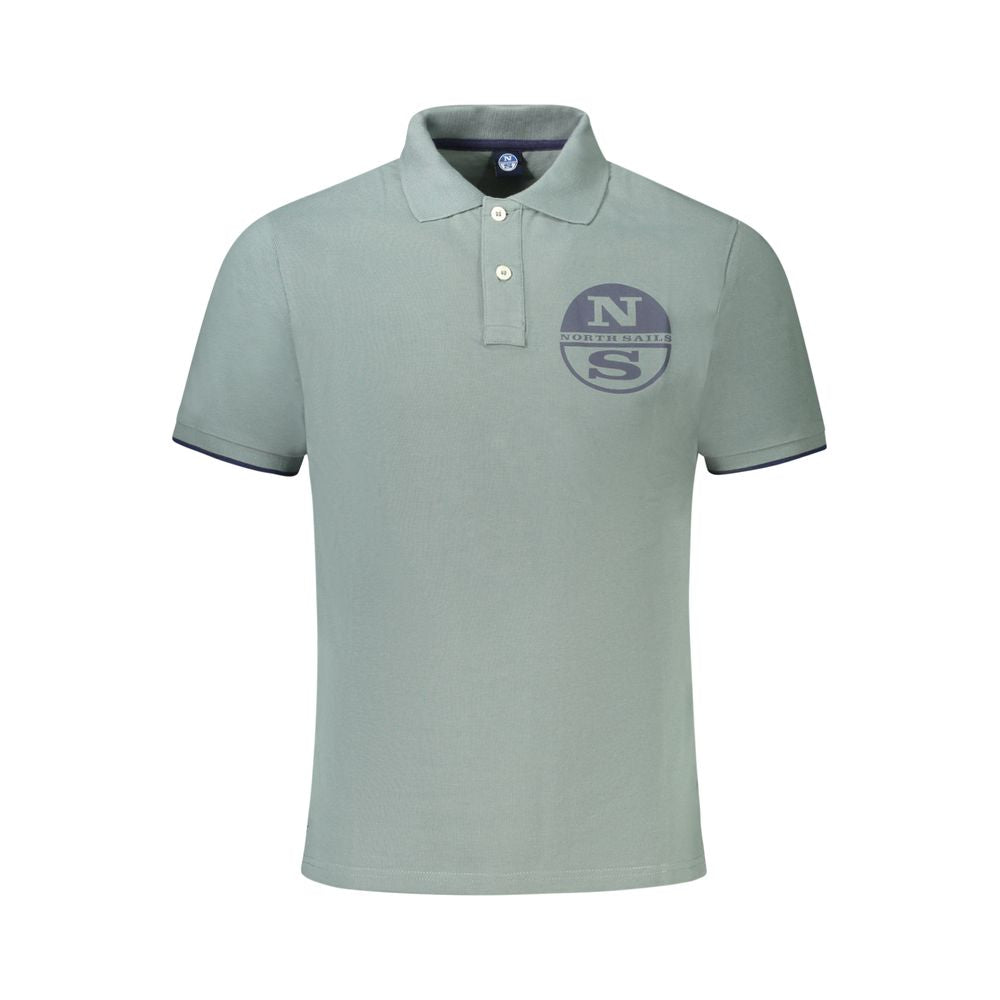 North Sails Grøn Bomuld Polo Shirt til mænd
