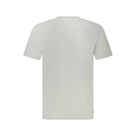 Timberland Gray Cotton Men T-Shirt - Hilstor