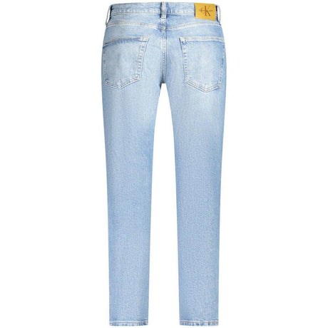 Calvin Klein Blue Cotton Men Jeans - Hilstor