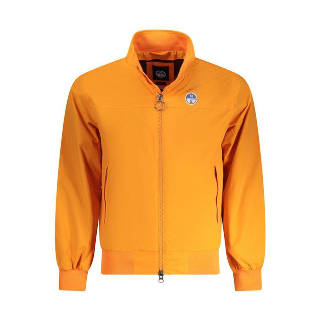 North Sails Orange Polyamide Men Jacket - Hilstor