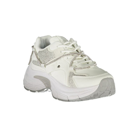 Laura Biagiotti Hvid Polyester Sneaker til kvinder