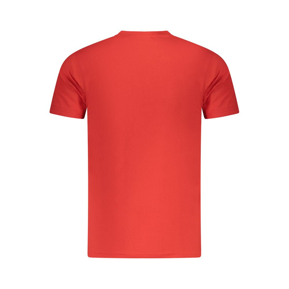 Cavalli klasse rød bomuld herre T-shirt