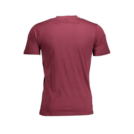 Sergio Tacchini Purple Cotton Men T-Shirt - Hilstor