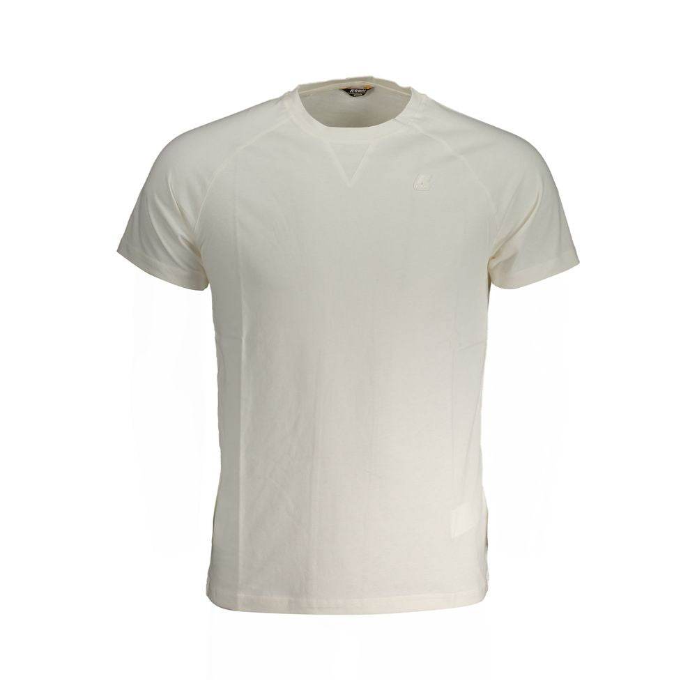 K-WAY White Cotton T-Shirt - Hilstor
