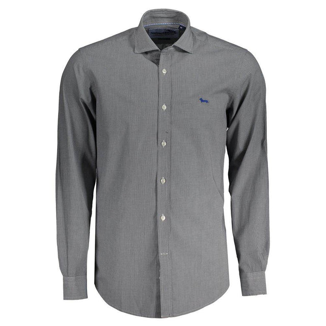 Harmont & Blaine Blue Cotton Shirt - Hilstor