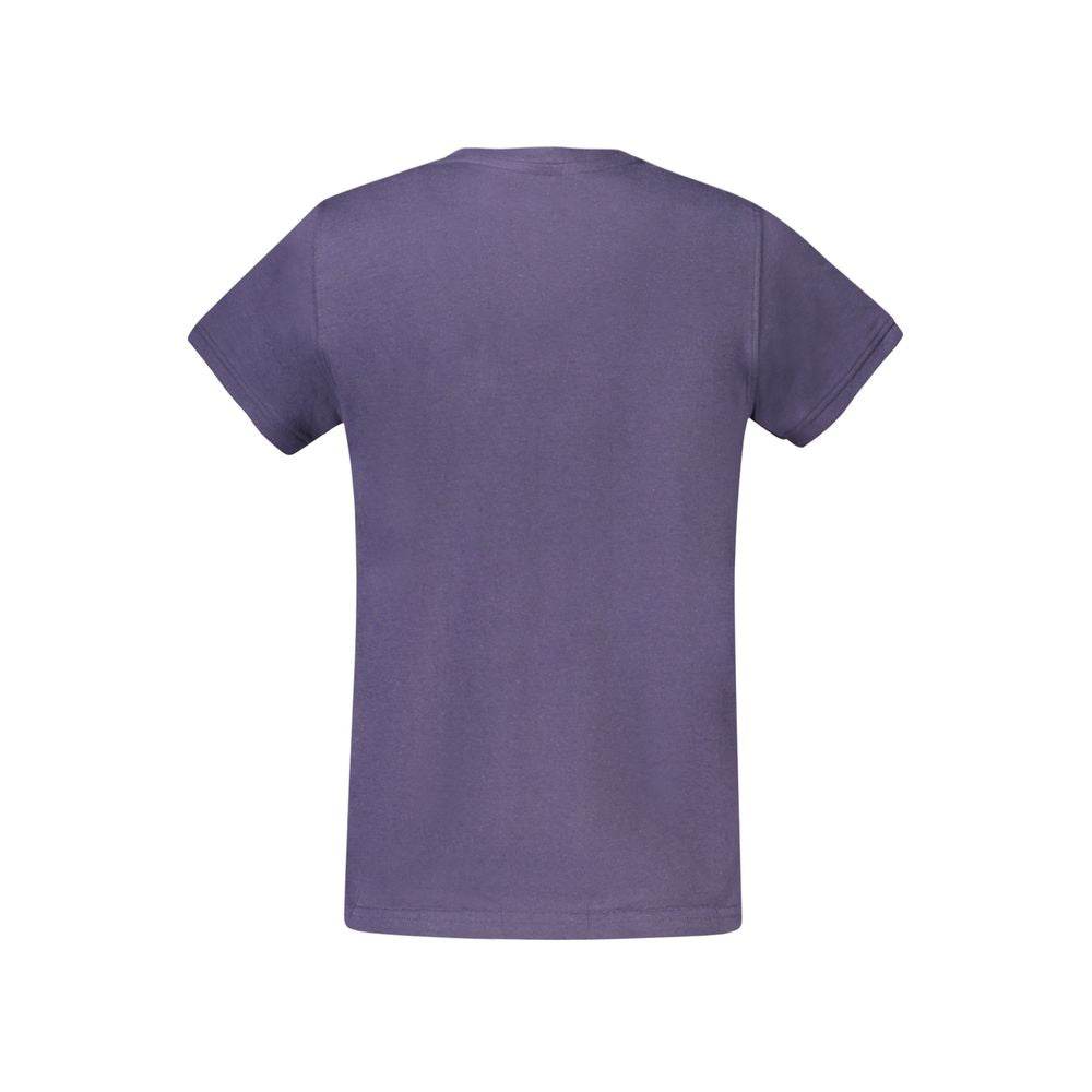 Kappa blå bomuld T-shirt til kvinder