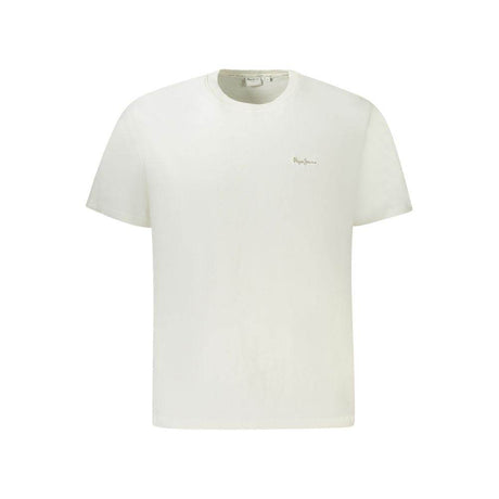 Pepe Jeans White Cotton Men T-Shirt - Hilstor