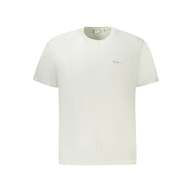 Pepe Jeans White Cotton Men T-Shirt - Hilstor