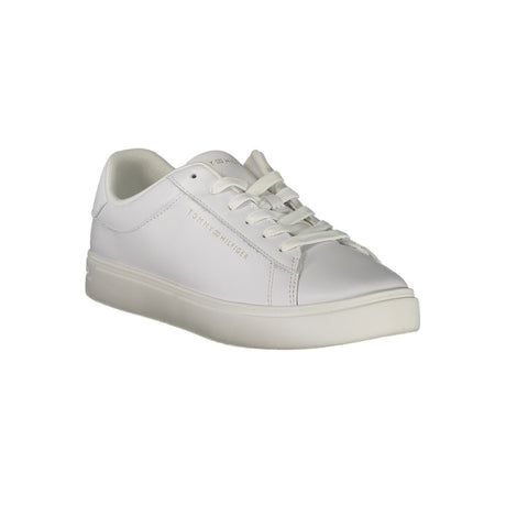 Tommy Hilfiger hvid polyethylen sneaker til kvinder