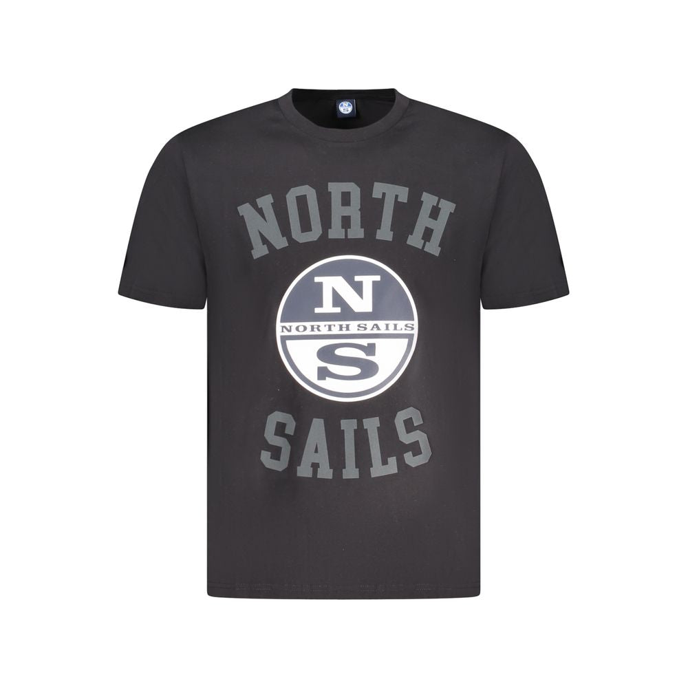 North Sails sort bomuld herre T-shirt