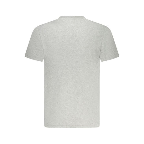 North Sails Grå T-shirt til mænd i bomuld