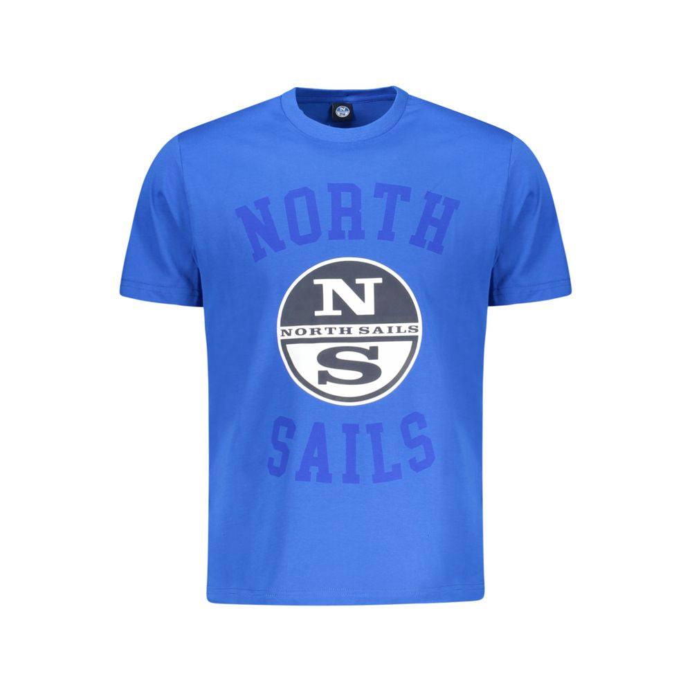 North Sails blå bomuld herre T-shirt