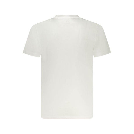Lee White Cotton Men T-Shirt - Hilstor