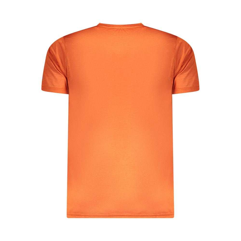 Norge 1963 Orange polyester T-shirt til mænd