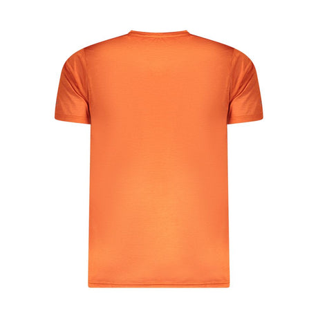 Norge 1963 Orange polyester T-shirt til mænd