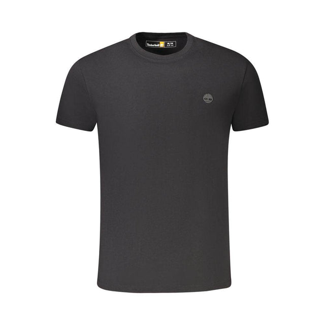 Timberland Black Cotton T-Shirt - Hilstor
