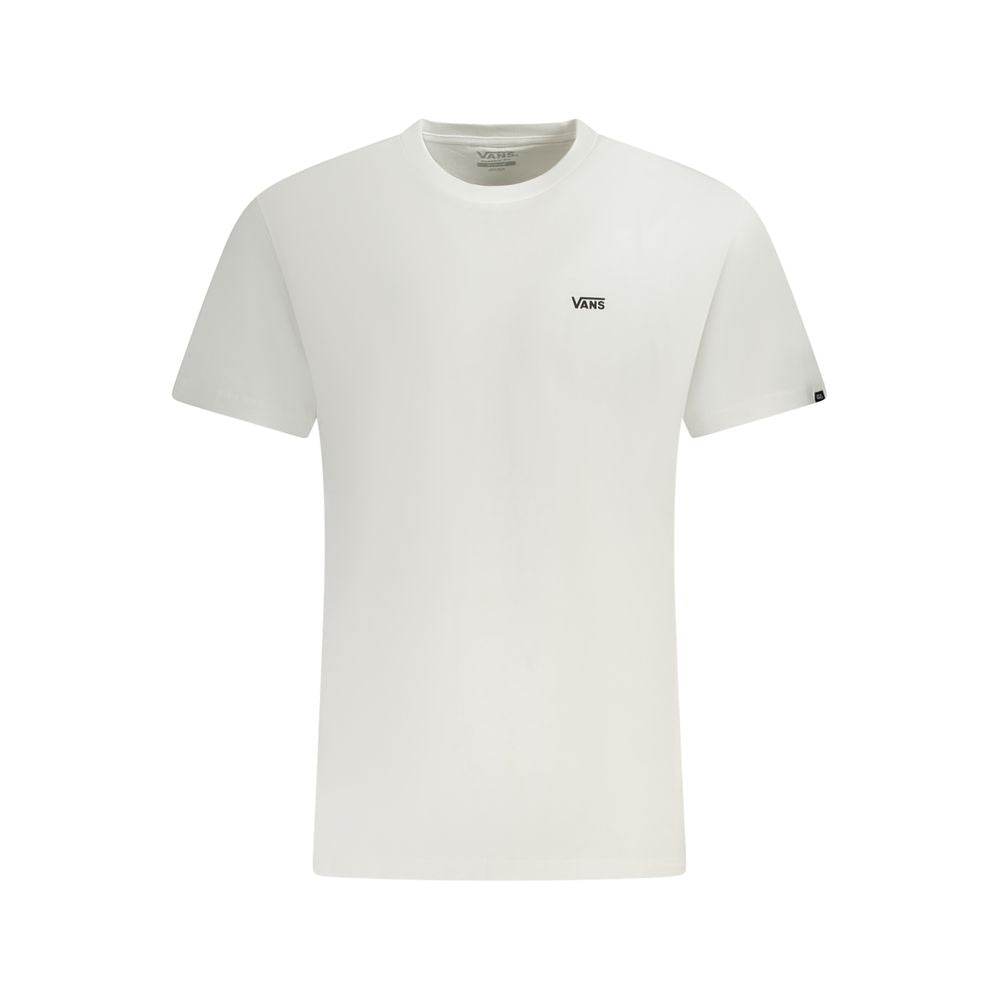 Vans White Cotton T-Shirt - Hilstor
