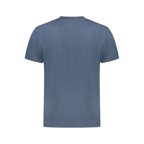 Vans Blue Cotton Men T-Shirt - Hilstor