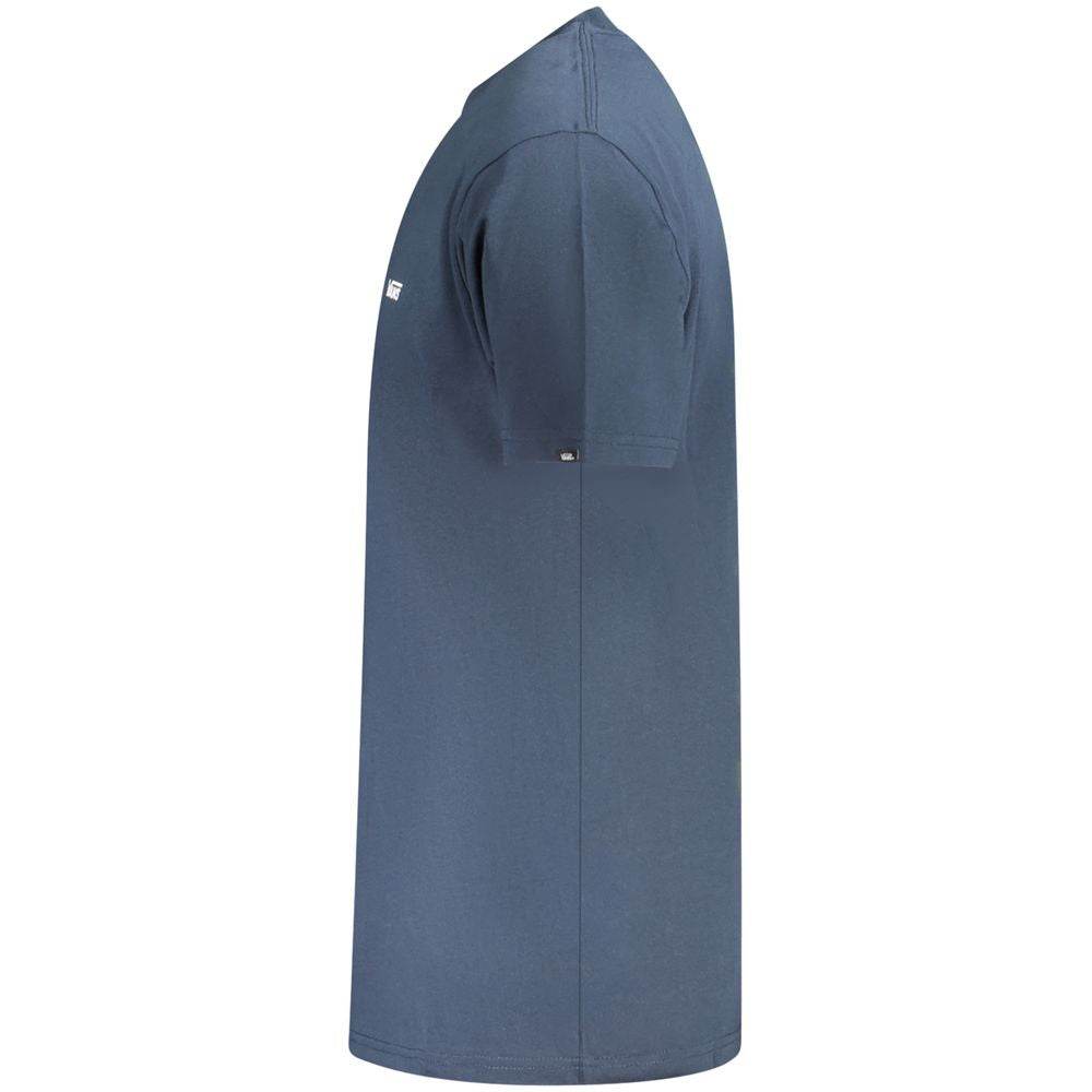 Vans Blue Cotton Men T-Shirt - Hilstor