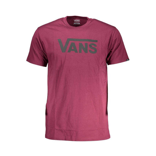 Vans Purple Cotton Men T-Shirt - Hilstor