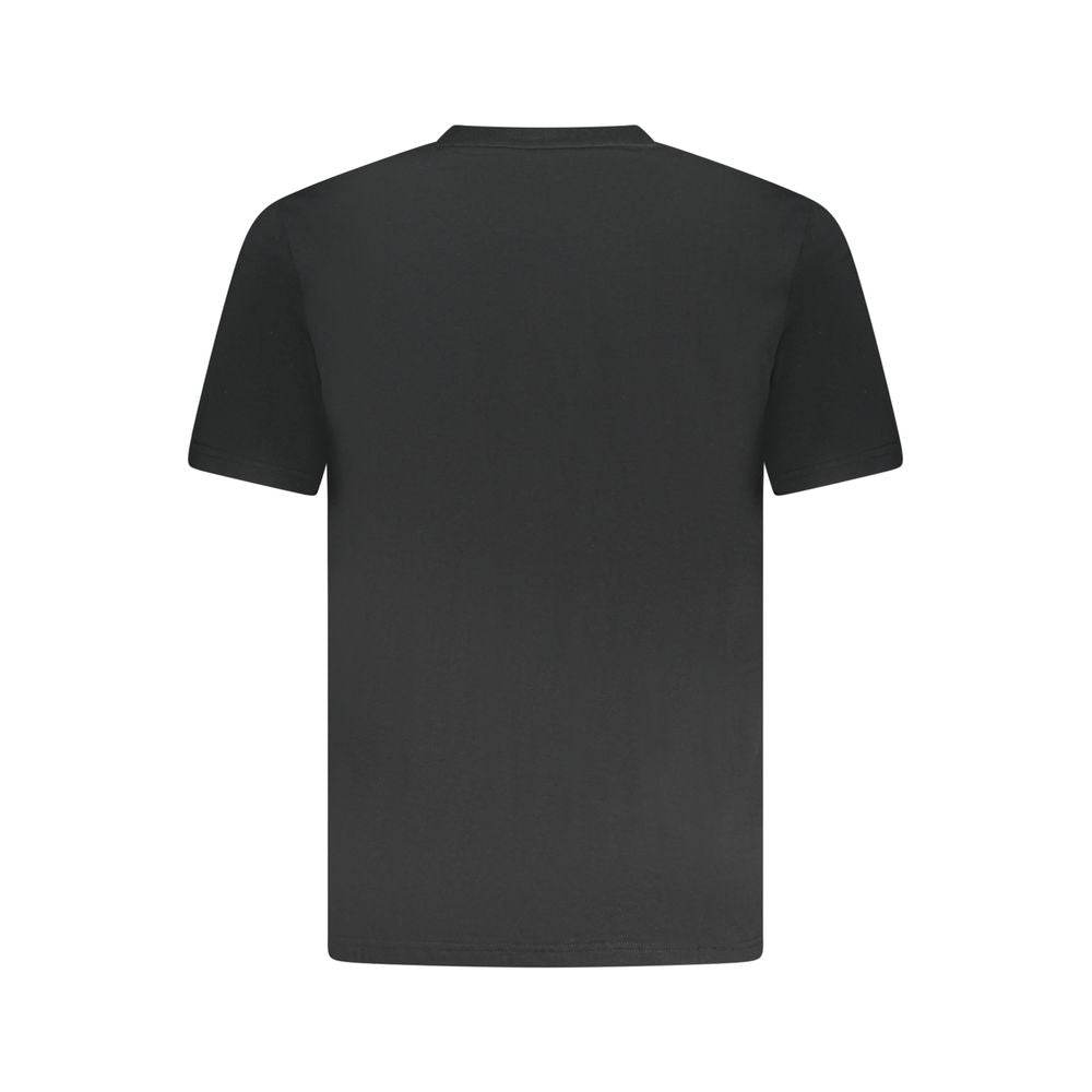 Converse Black Cotton Men T-Shirt - Hilstor