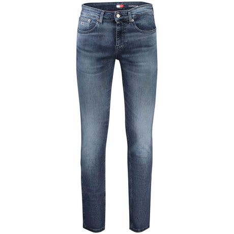 Tommy Hilfiger Blue Cotton Men Jeans - Hilstor