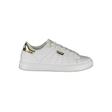 Fila Lace-Up Luxe Sneakers with Golden Accents - Hilstor