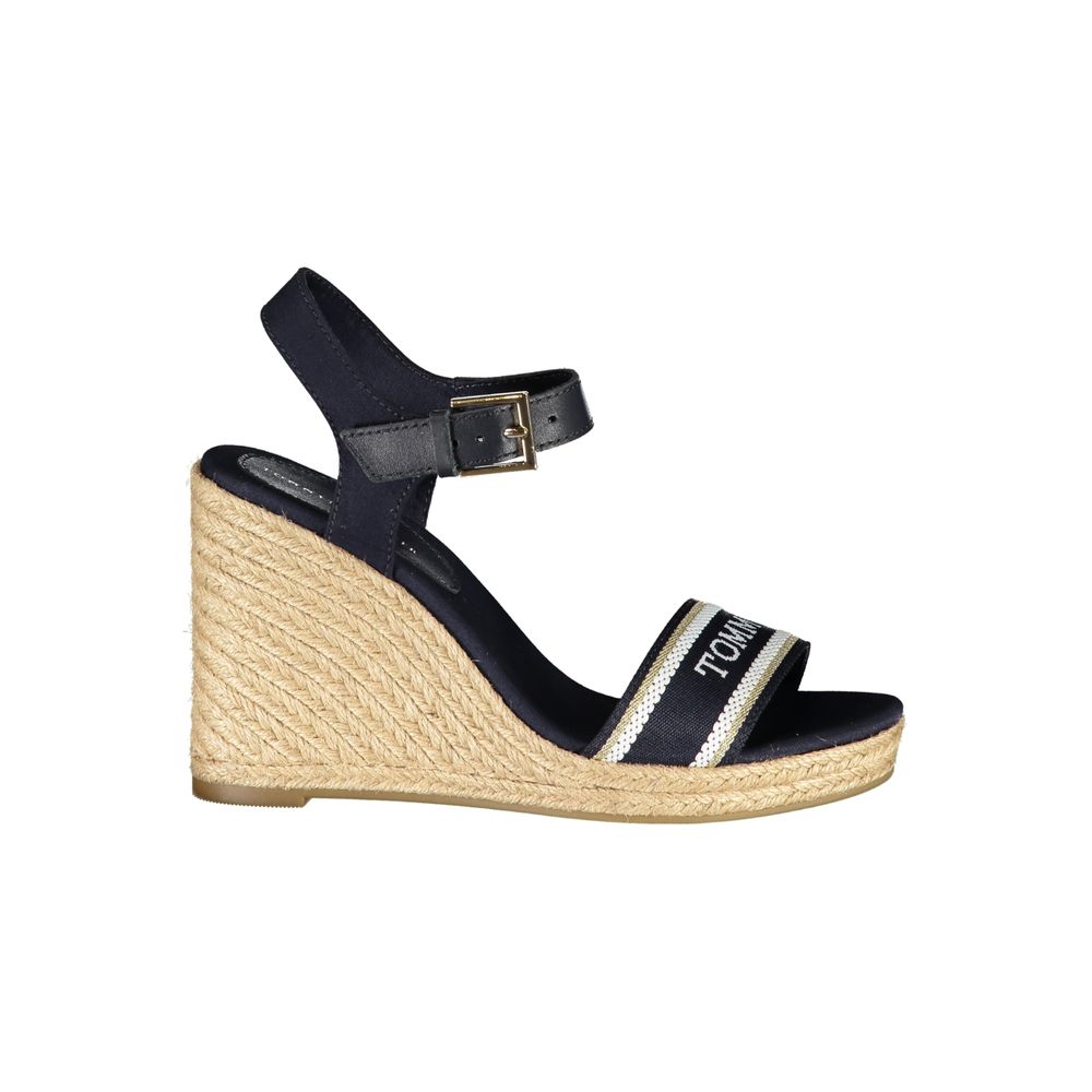 Tommy Hilfiger blå polyester sandal