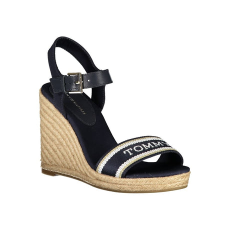 Tommy Hilfiger blå polyester sandal