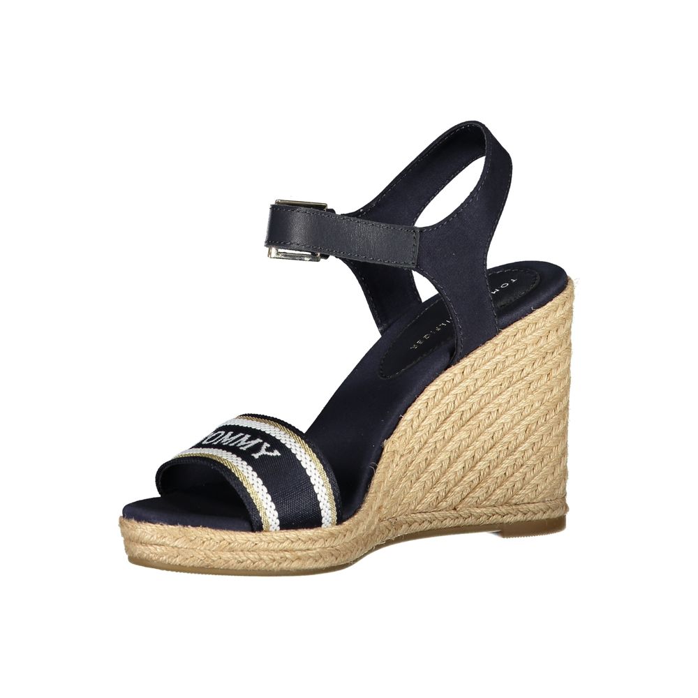 Tommy Hilfiger blå polyester sandal