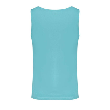 Norway 1963 Blue Cotton Men's Tank Top - Hilstor