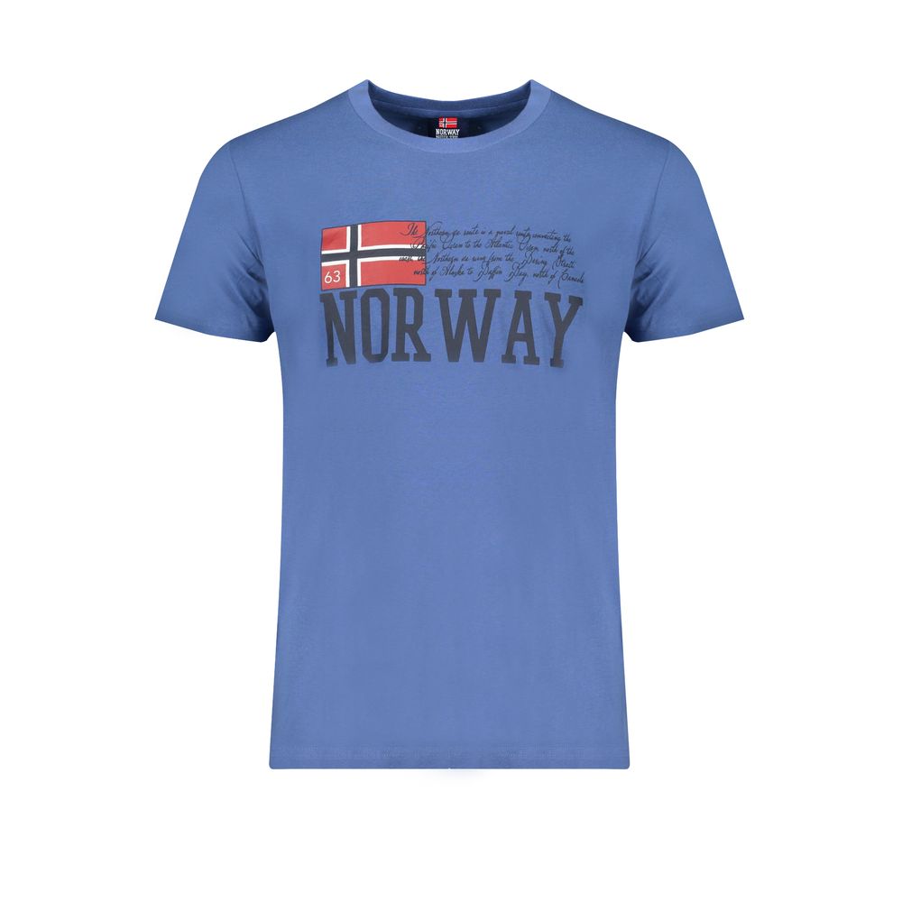 Norge 1963 Blå T-shirt i bomuld