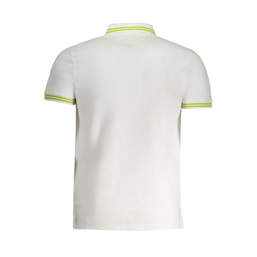Cavalli klasse hvid bomuld poloshirt