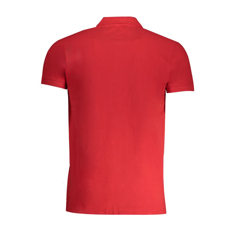 Cavalli klasse rød bomuld poloshirt