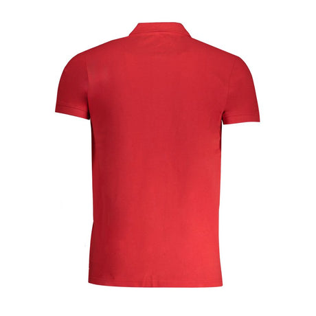 Cavalli klasse rød bomuld poloshirt