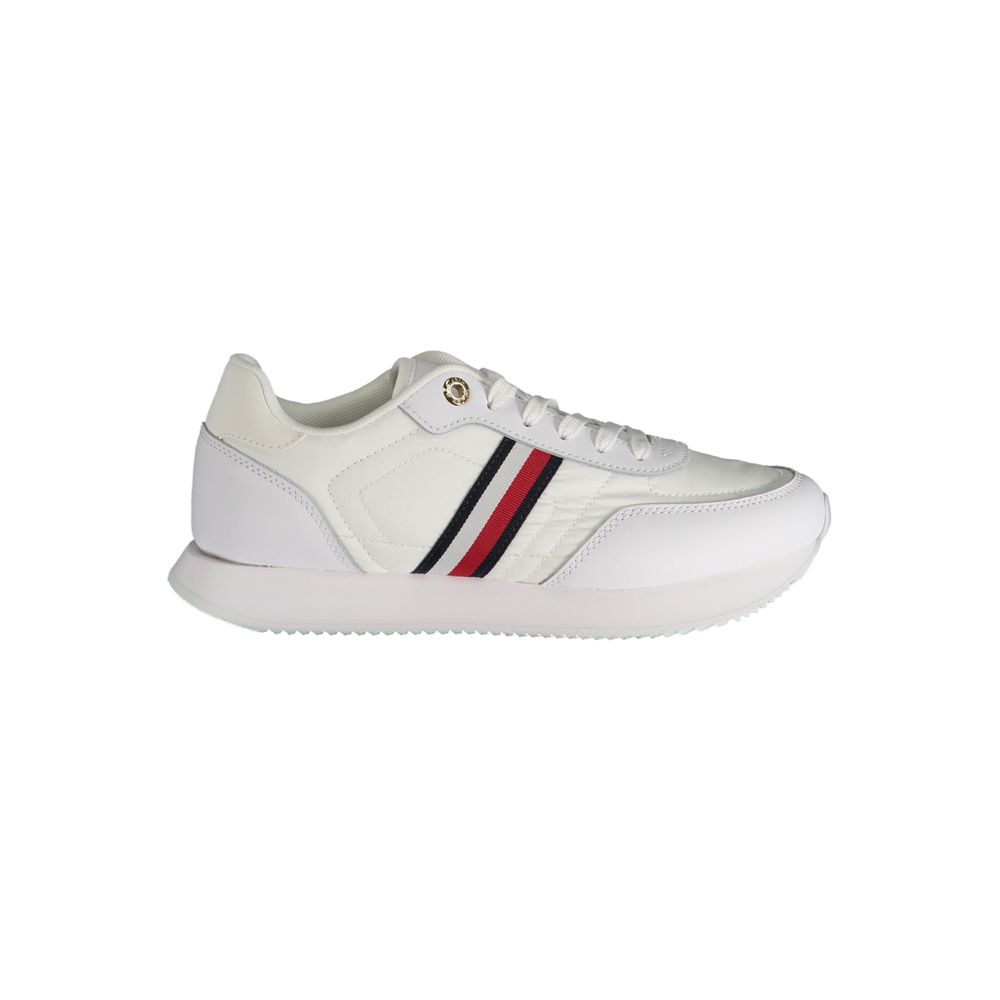 Tommy Hilfiger hvid polyester sneaker