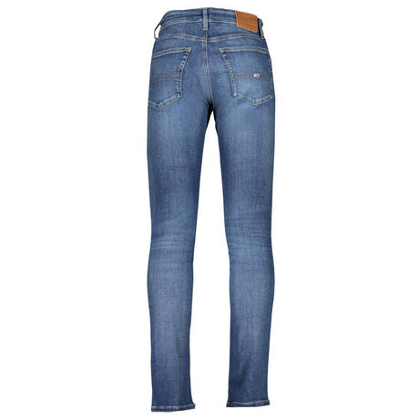 Tommy Hilfiger Blue Cotton Men's Slim Jeans - Hilstor