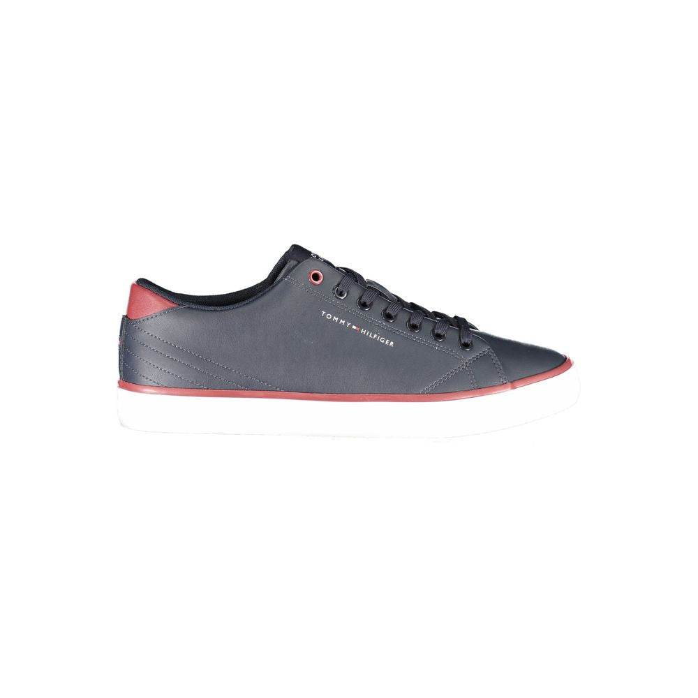 Tommy Hilfiger Blue Polyester Sneaker - Hilstor
