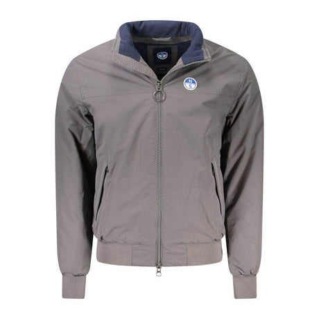 North Sails Gray Polyamide Men Jacket - Hilstor