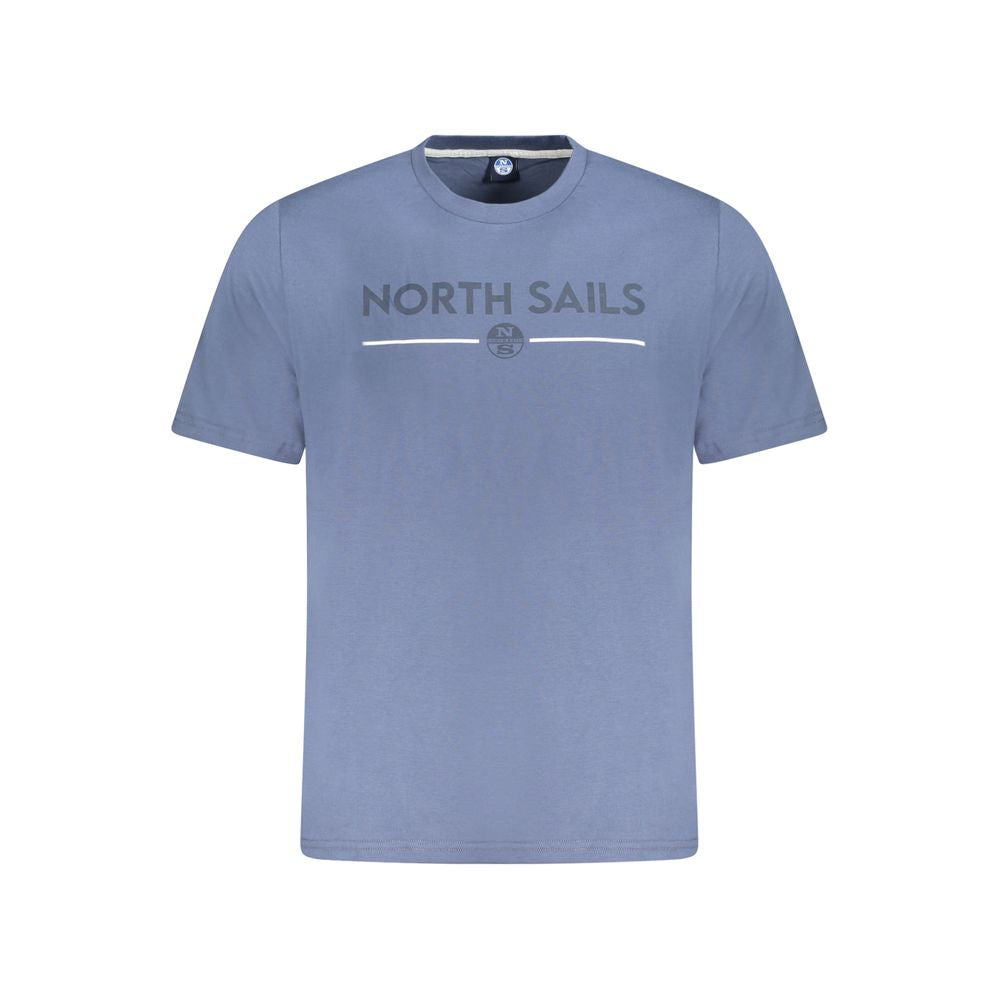 North Sails blå bomuld herre T-shirt