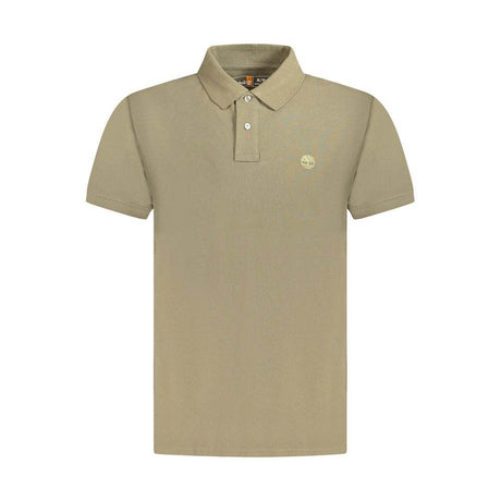 Timberland Brown Cotton Men Polo Shirt - Hilstor