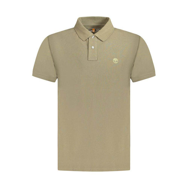 Timberland Brown Cotton Men Polo Shirt - Hilstor