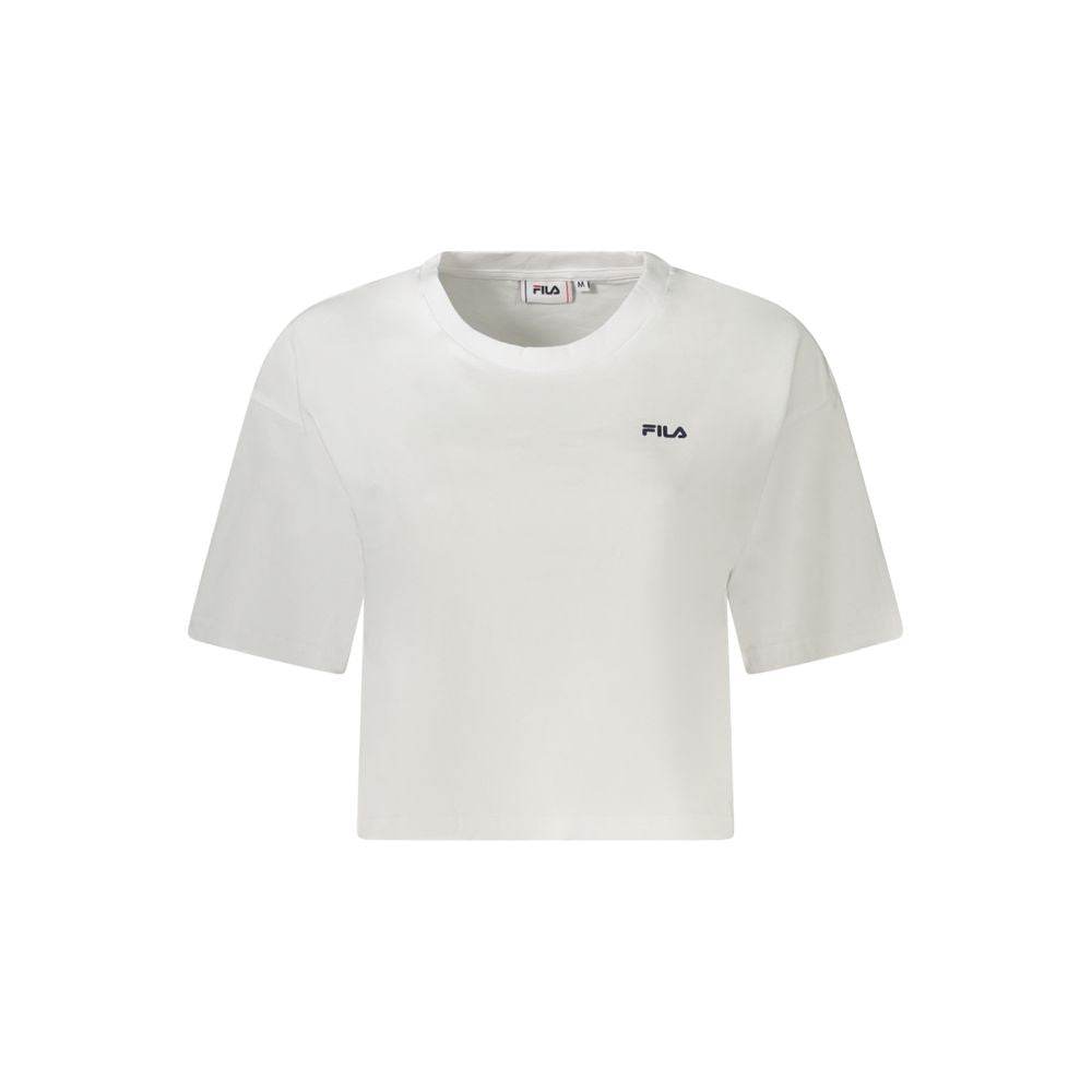 Fila hvide bomuldstoppe & T-shirt