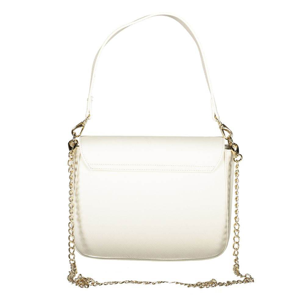 Mario Valentino White Polyethylene Handbag - Hilstor