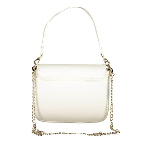 Mario Valentino White Polyethylene Handbag - Hilstor