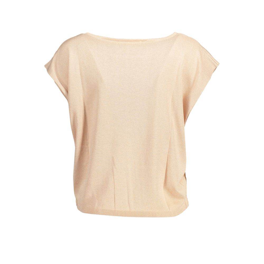 Kocca Pink Polyester Women Top - Hilstor