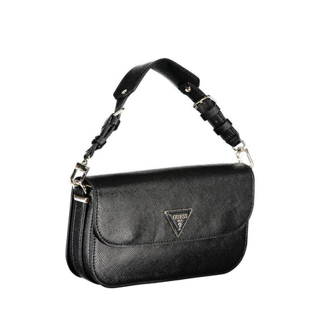 Guess Jeans Black Polyethylene Handbag - Hilstor